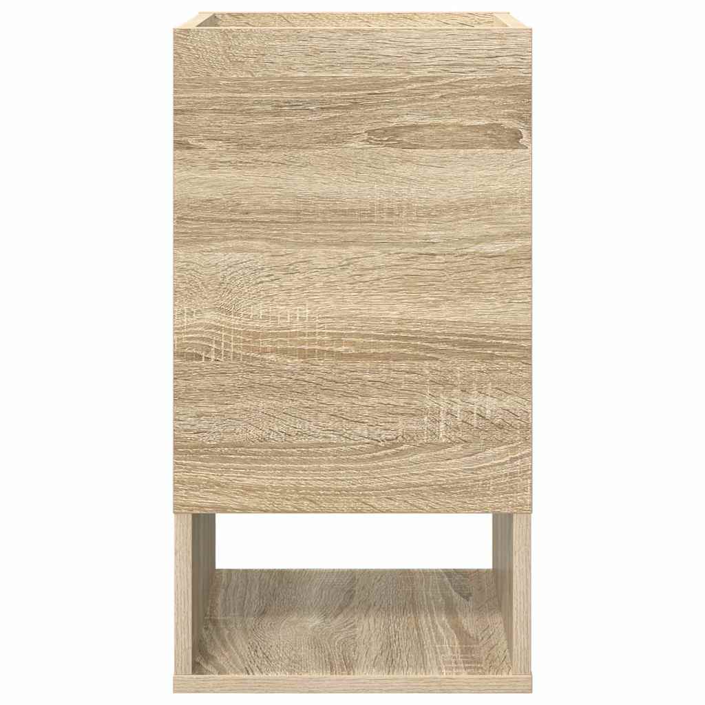 Avlastningsbord 2 pcs Sonoma eik 30 x 30 x 56 cm Konstruert tre