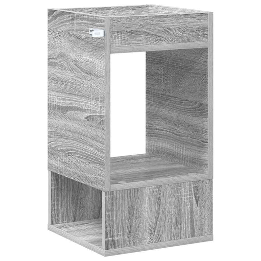 Avlastningsbord 2 pcs Grå Sonoma 30 x 30 x 56 cm Konstruert tre