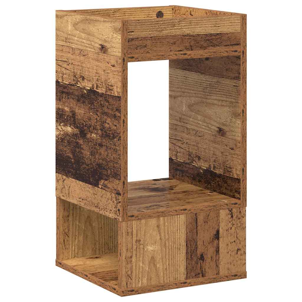 Avlastningsbord Gammelt tre 30 x 30 x 56 cm Konstruert tre