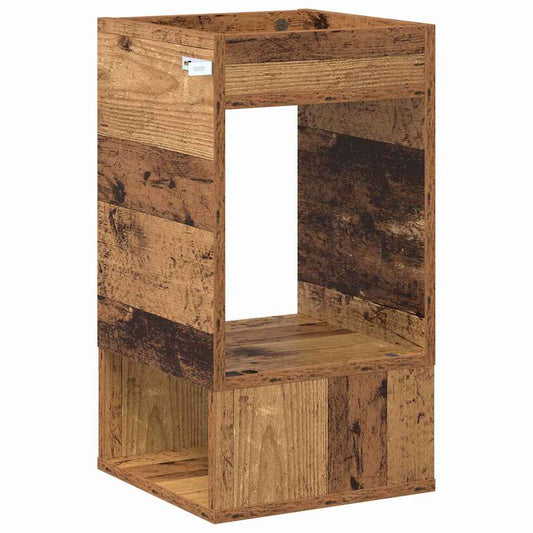 Avlastningsbord Gammelt tre 30 x 30 x 56 cm Konstruert tre