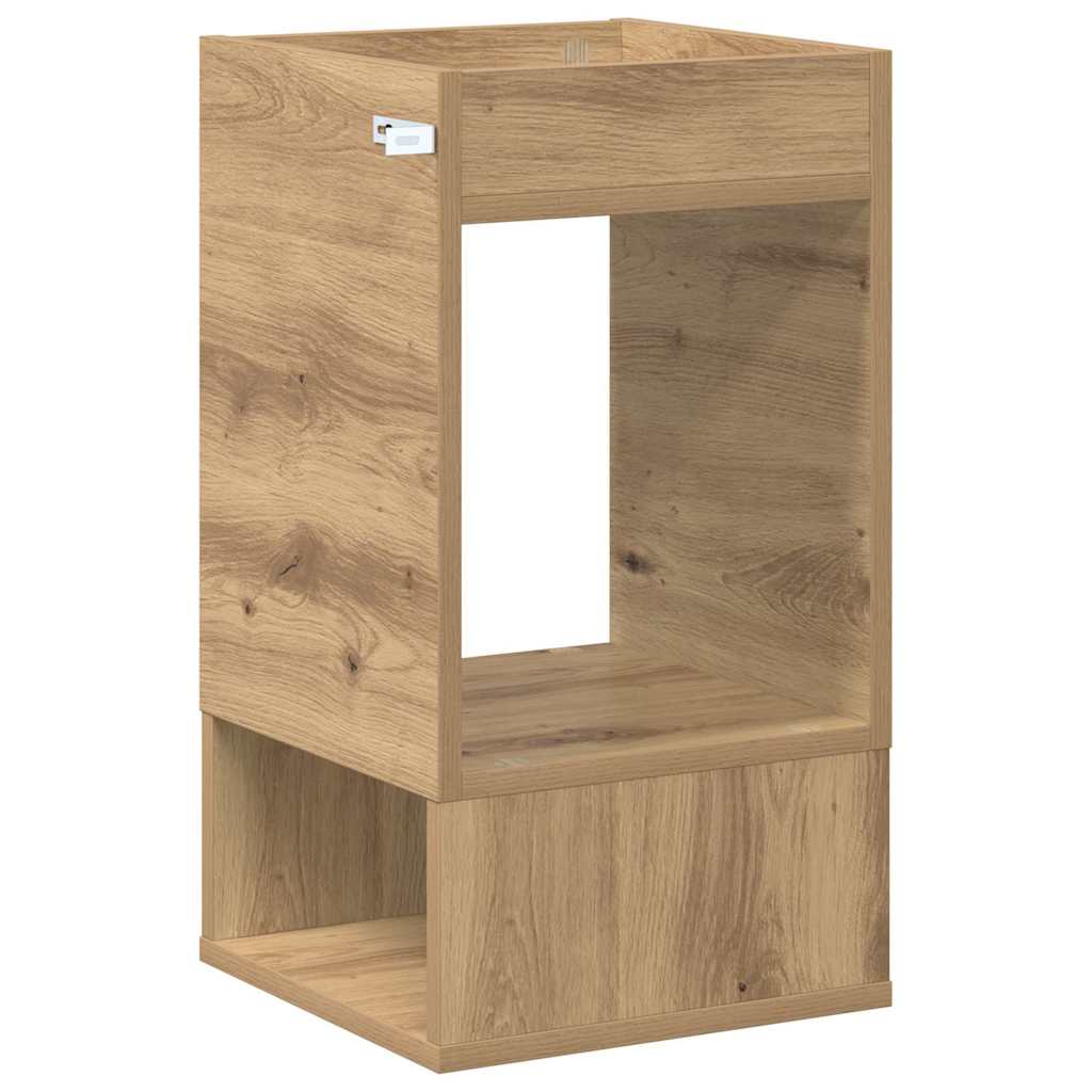 Avlastningsbord Artisan Eik 30 x 30 x 56 cm Konstruert tre