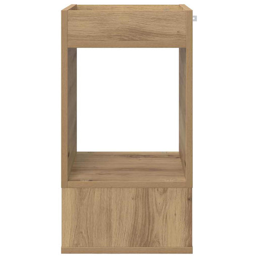 Avlastningsbord Artisan Eik 30 x 30 x 56 cm Konstruert tre