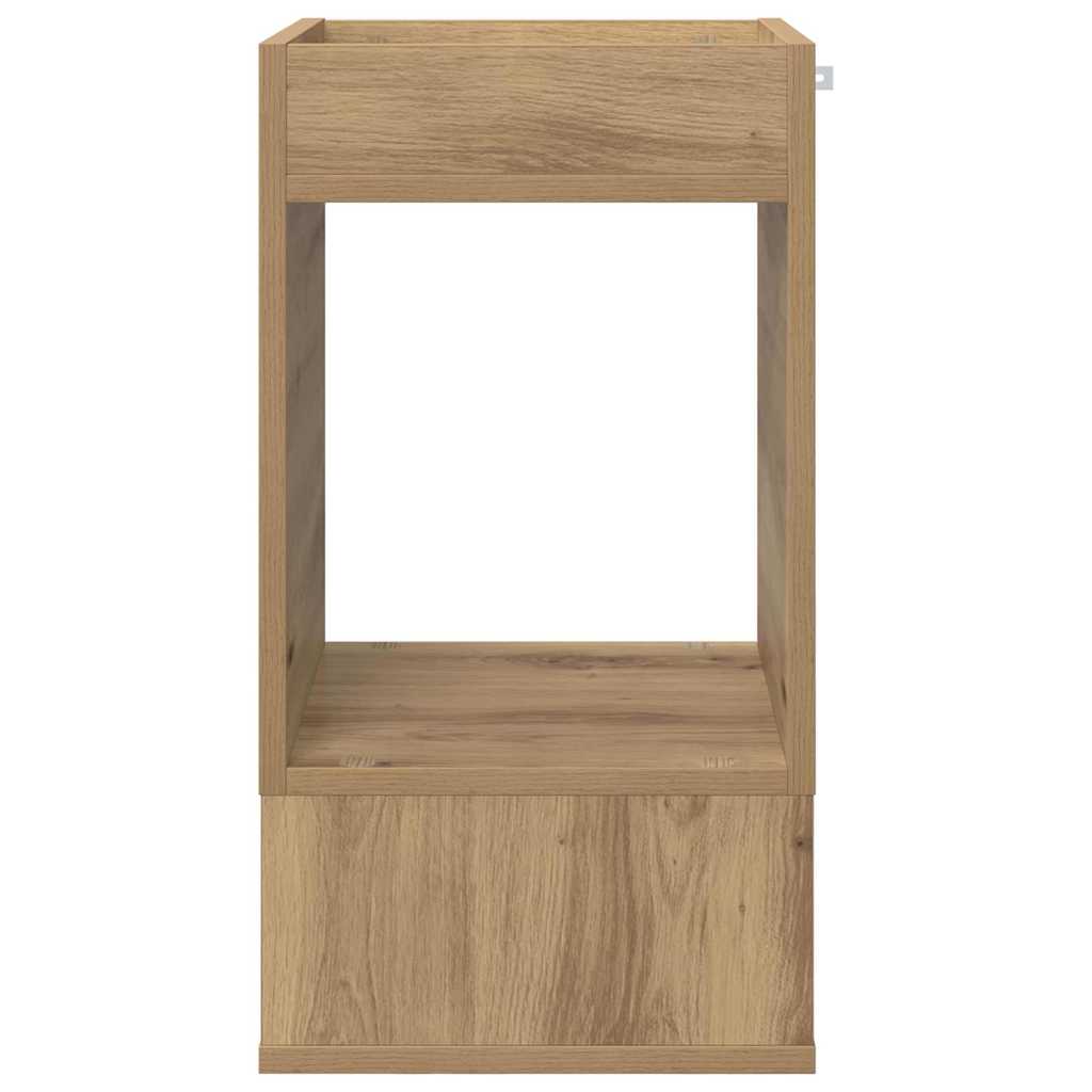 Avlastningsbord 2 pcs Artisan Eik 30 x 30 x 56 cm