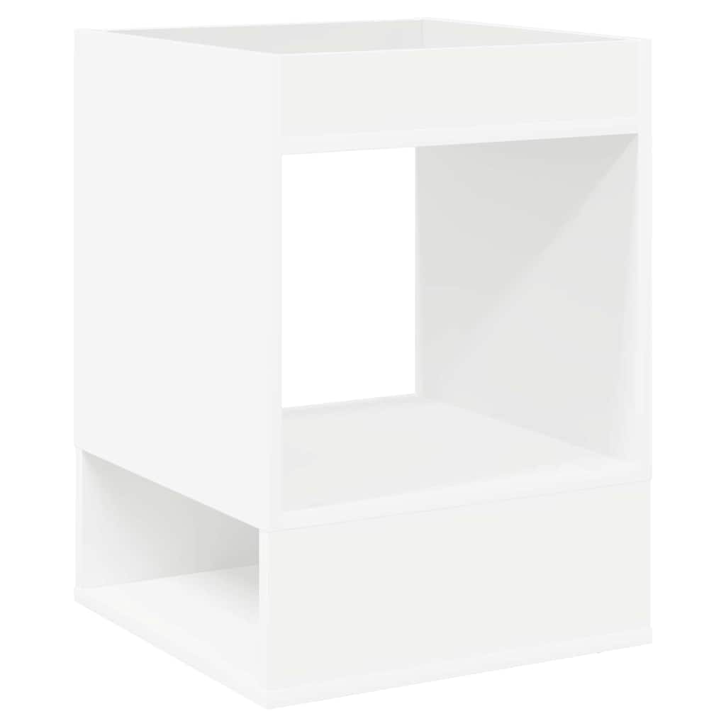 Avlastningsbord 2 pcs Hvit 40 x 40 x 56 cm Konstruert tre