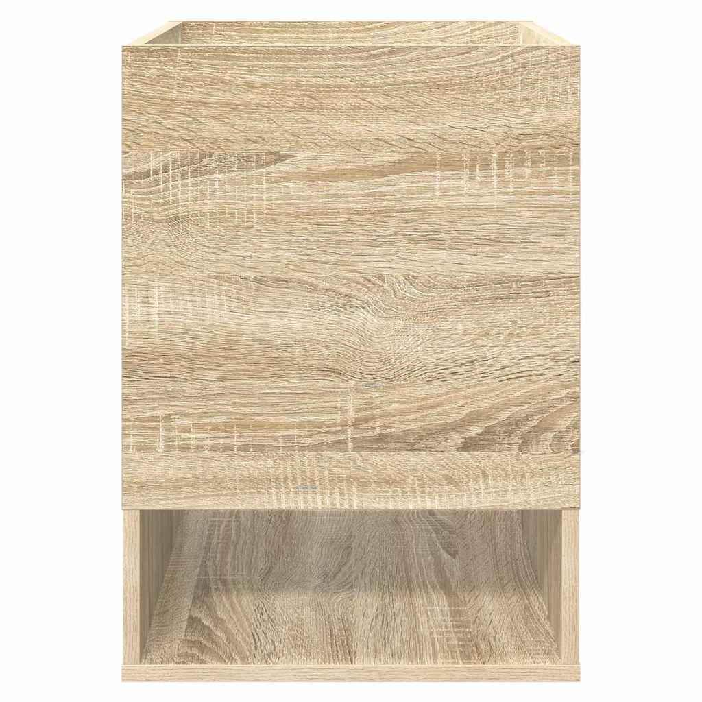 Avlastningsbord 2 pcs Sonoma eik 40 x 40 x 56 cm Konstruert tre