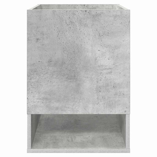 Avlastningsbord Betonggrå 40 x 40 x 56 cm Konstruert tre