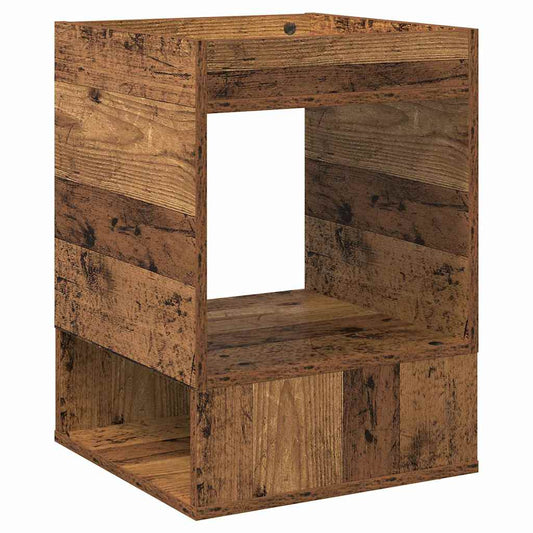 Avlastningsbord 2 pcs Gammelt tre 40 x 40 x 56 cm