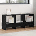 Magasinreol Svart Eik 102 x 30 x 45 cm
