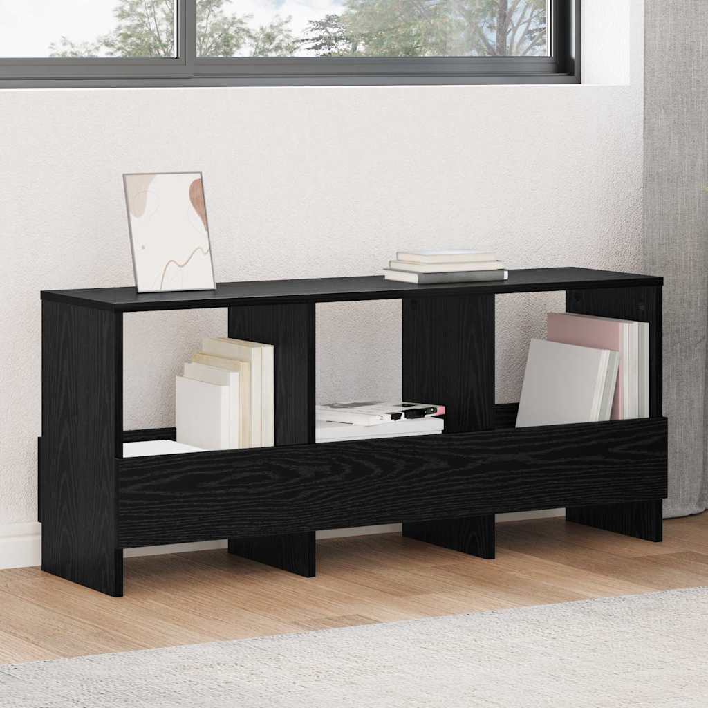 Magasinreol Svart Eik 102 x 30 x 45 cm