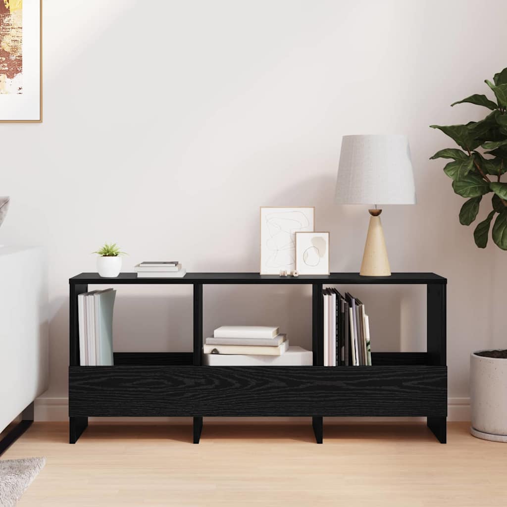 Magasinreol Svart Eik 102 x 30 x 45 cm