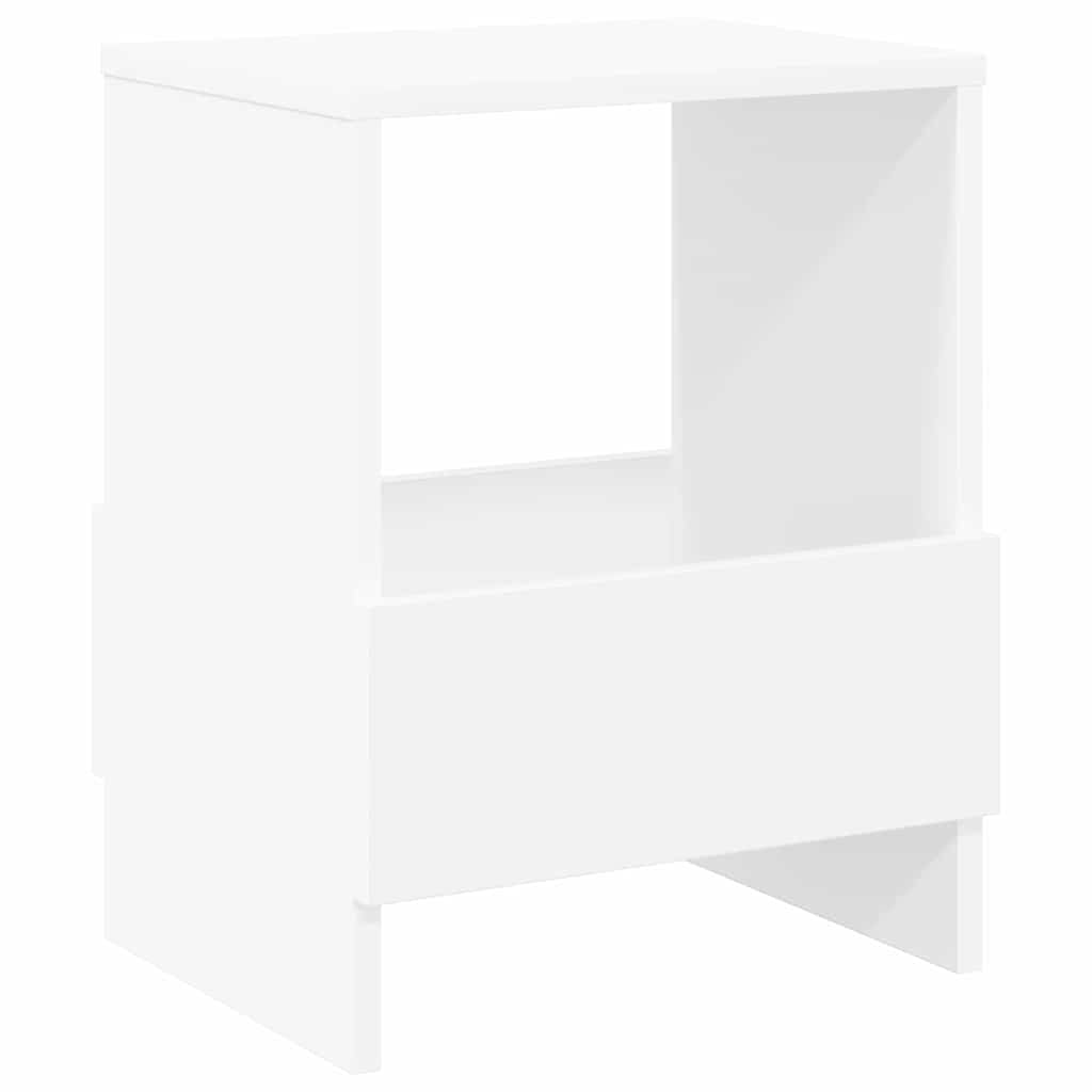 Magasinreol 2 pcs Hvit 35 x 30 x 45 cm