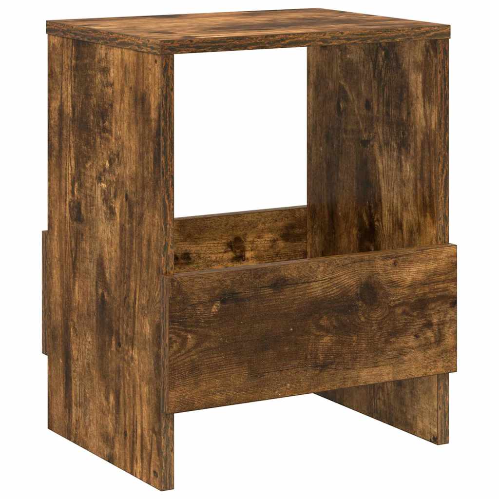 Magasinreol 2 pcs Røkt eik 35 x 30 x 45 cm