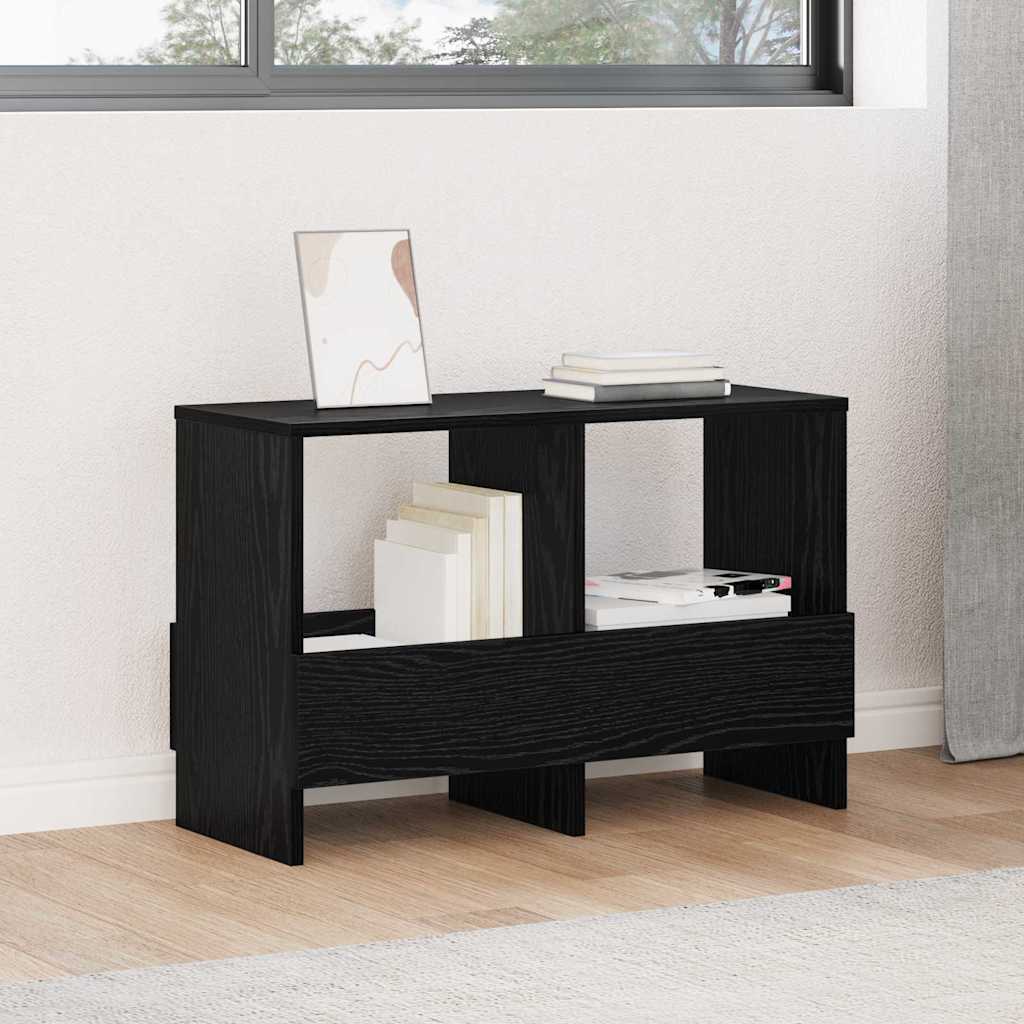 Magasinreol Svart Eik 68,5 x 30 x 45 cm