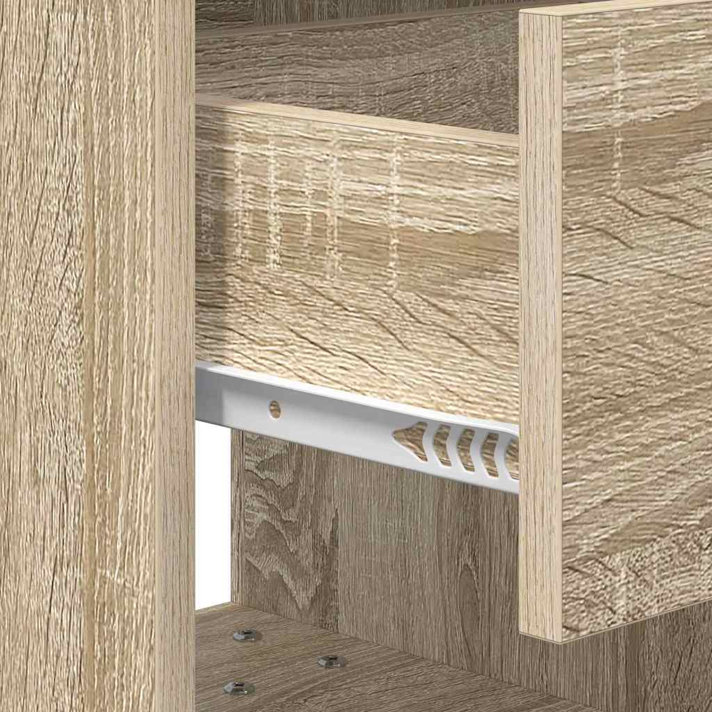 Nattbord Sonoma eik 40,5 x 40 x 48 cm Konstruert tre