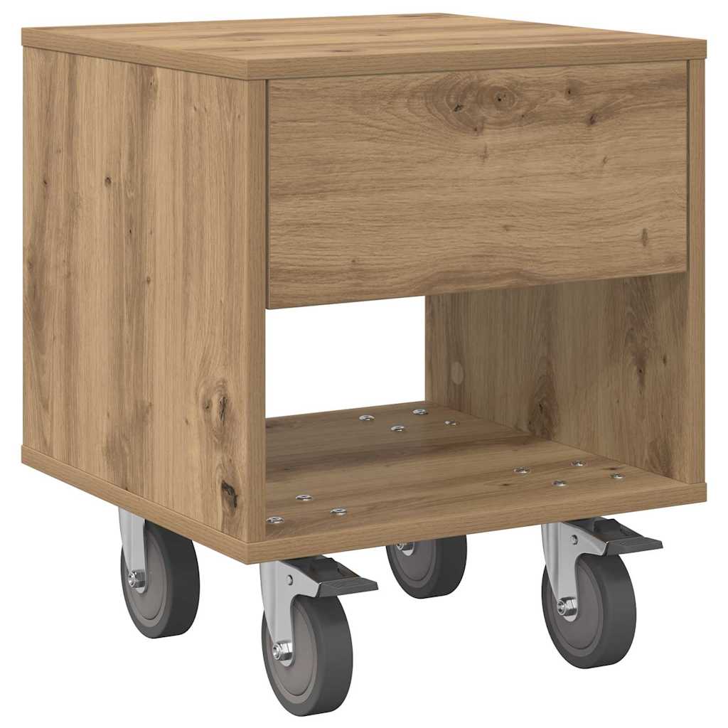 Nattbord 2 stk. Artisan Eik 40,5 x 40 x 48 cm Konstruert tre