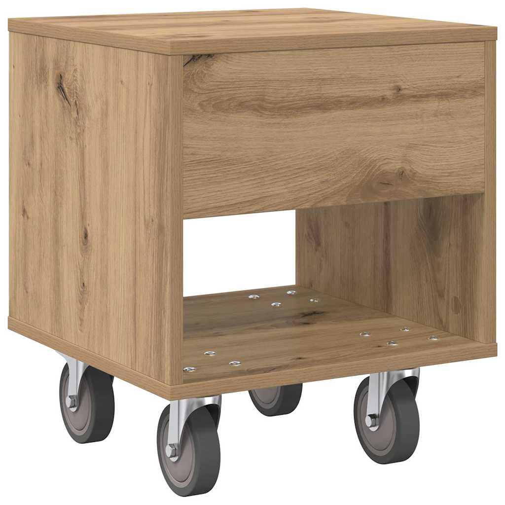 Nattbord 2 stk. Artisan Eik 40,5 x 40 x 48 cm Konstruert tre