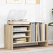 Plateskap Sonoma eik 78,5 x 35 x 45 cm Konstruert tre