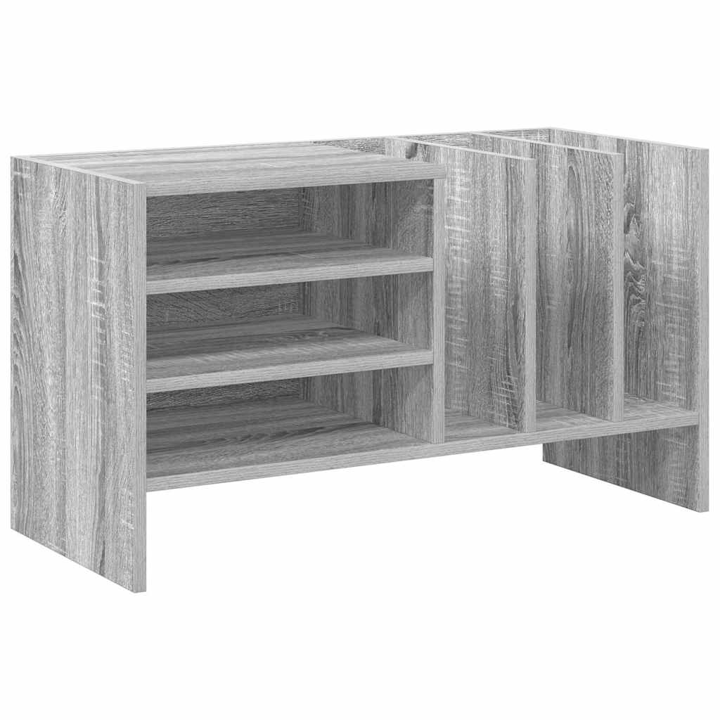 Plateskap med hylle Grå Sonoma 78,5 x 35 x 45 cm Konstruert tre