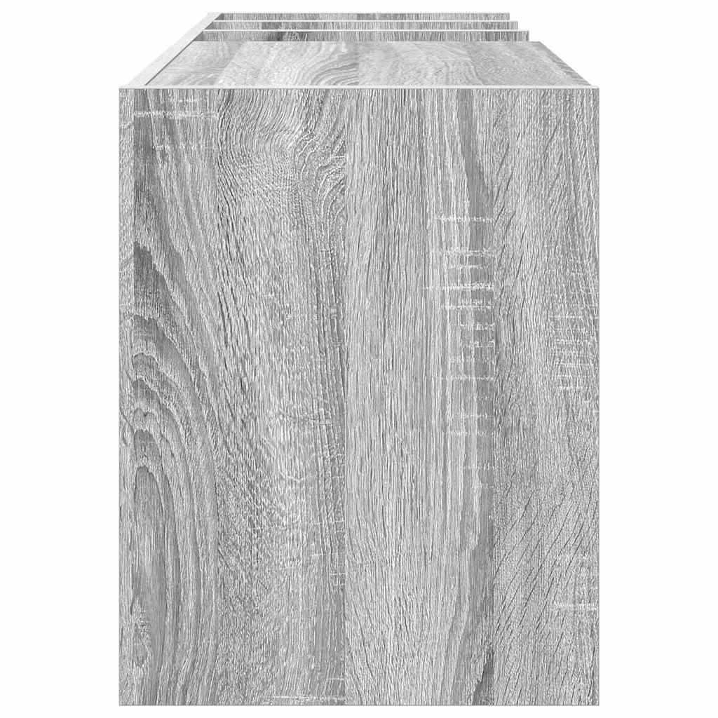 Plateskap med hylle Grå Sonoma 78,5 x 35 x 45 cm Konstruert tre