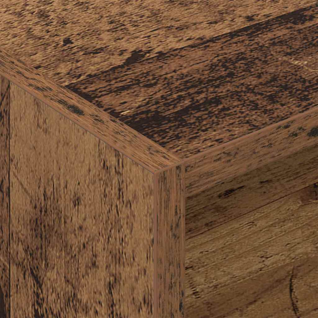 Plateskap Gammelt tre 78,5 x 35 x 45 cm Konstruert tre