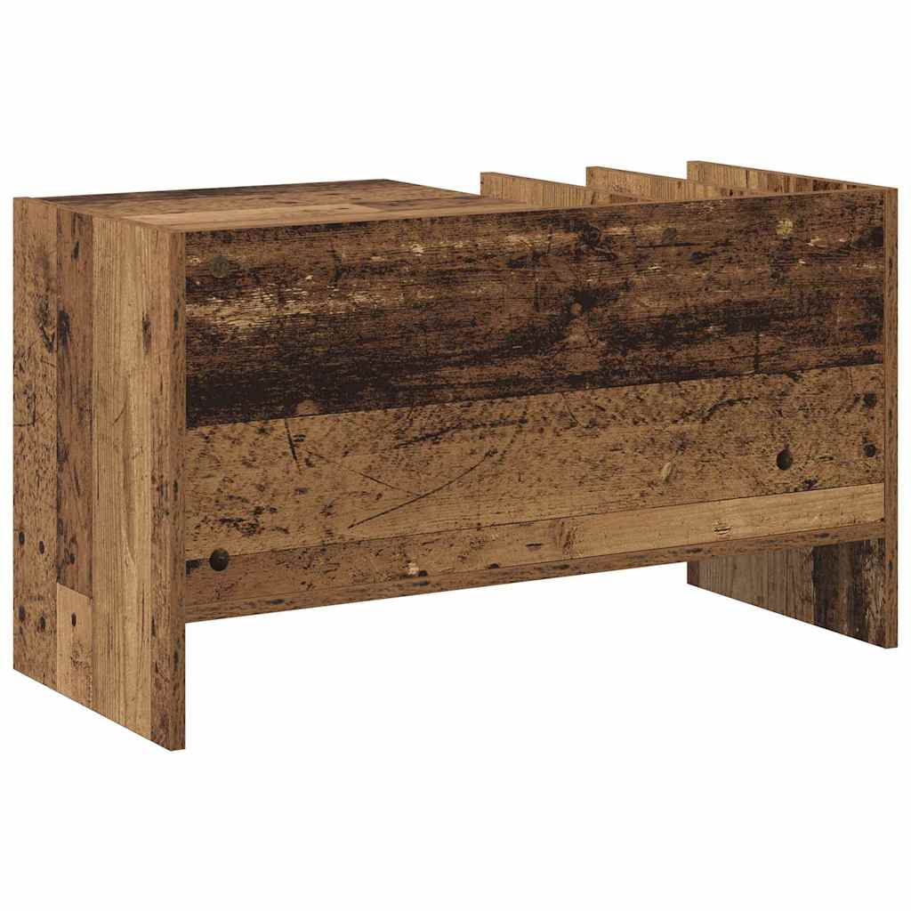 Plateskap Gammelt tre 78,5 x 35 x 45 cm Konstruert tre