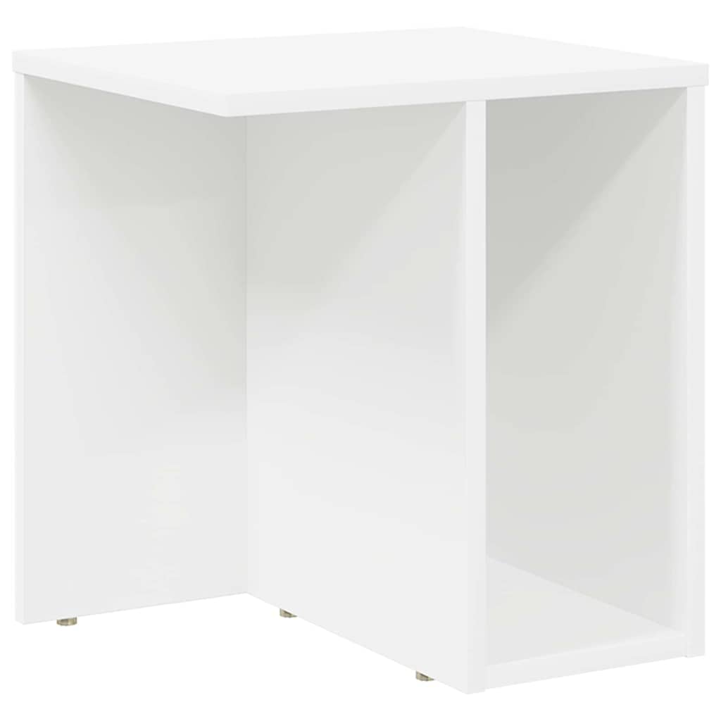 Avlastningsbord Hvit 37 x 32 x 40 cm Konstruert tre