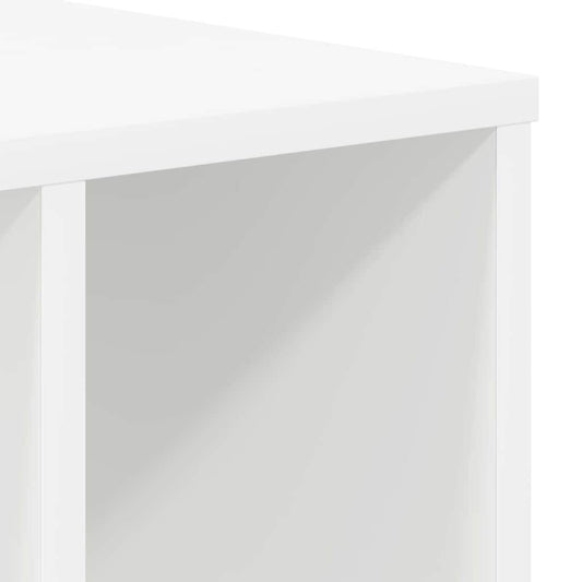 Avlastningsbord 2 pcs Hvit 37 x 32 x 40 cm Konstruert tre