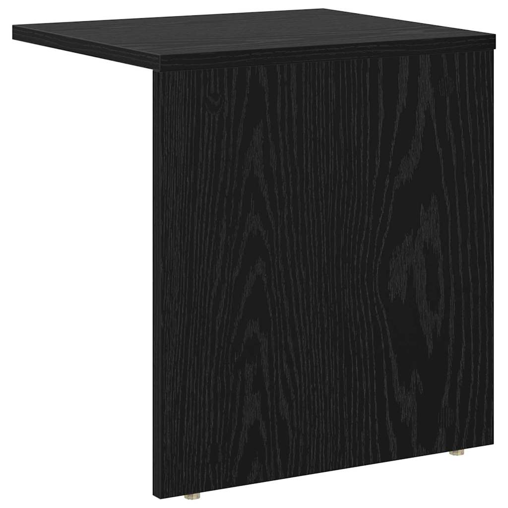 Avlastningsbord Svart Eik 37 x 32 x 40 cm Konstruert tre