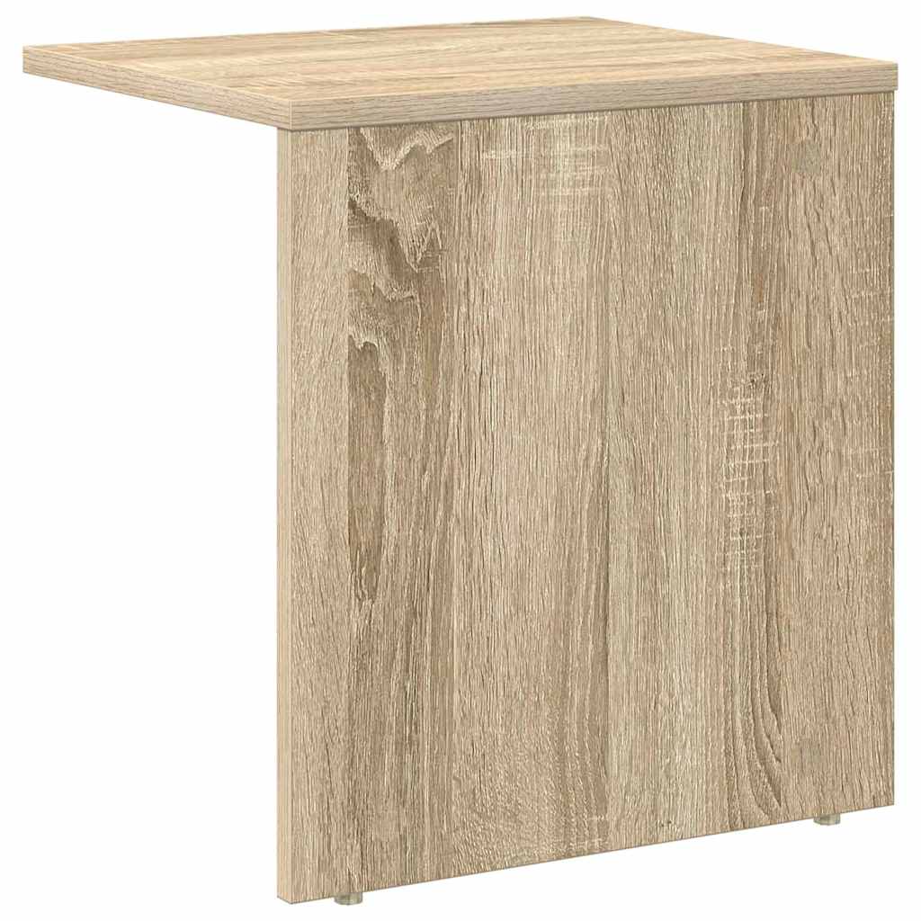 Avlastningsbord 2 pcs Sonoma eik 37 x 32 x 40 cm Konstruert tre