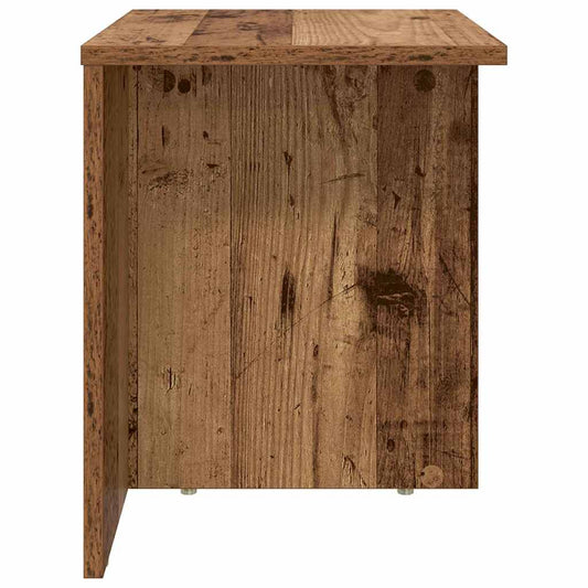 Avlastningsbord 2 pcs Gammelt tre 37 x 32 x 40 cm