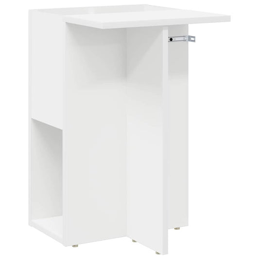 Avlastningsbord Hvit 35 x 40 x 55 cm Konstruert tre