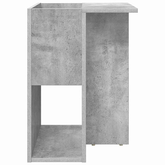 Avlastningsbord Betonggrå 35 x 40 x 55 cm Konstruert tre