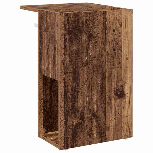 Avlastningsbord Gammelt tre 35 x 40 x 55 cm Konstruert tre