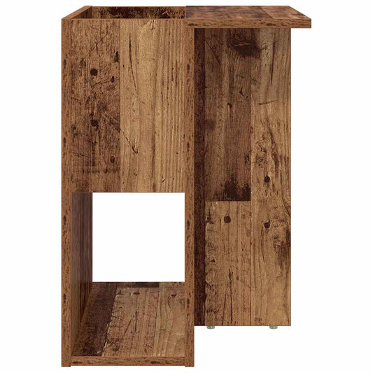Avlastningsbord Gammelt tre 35 x 40 x 55 cm Konstruert tre