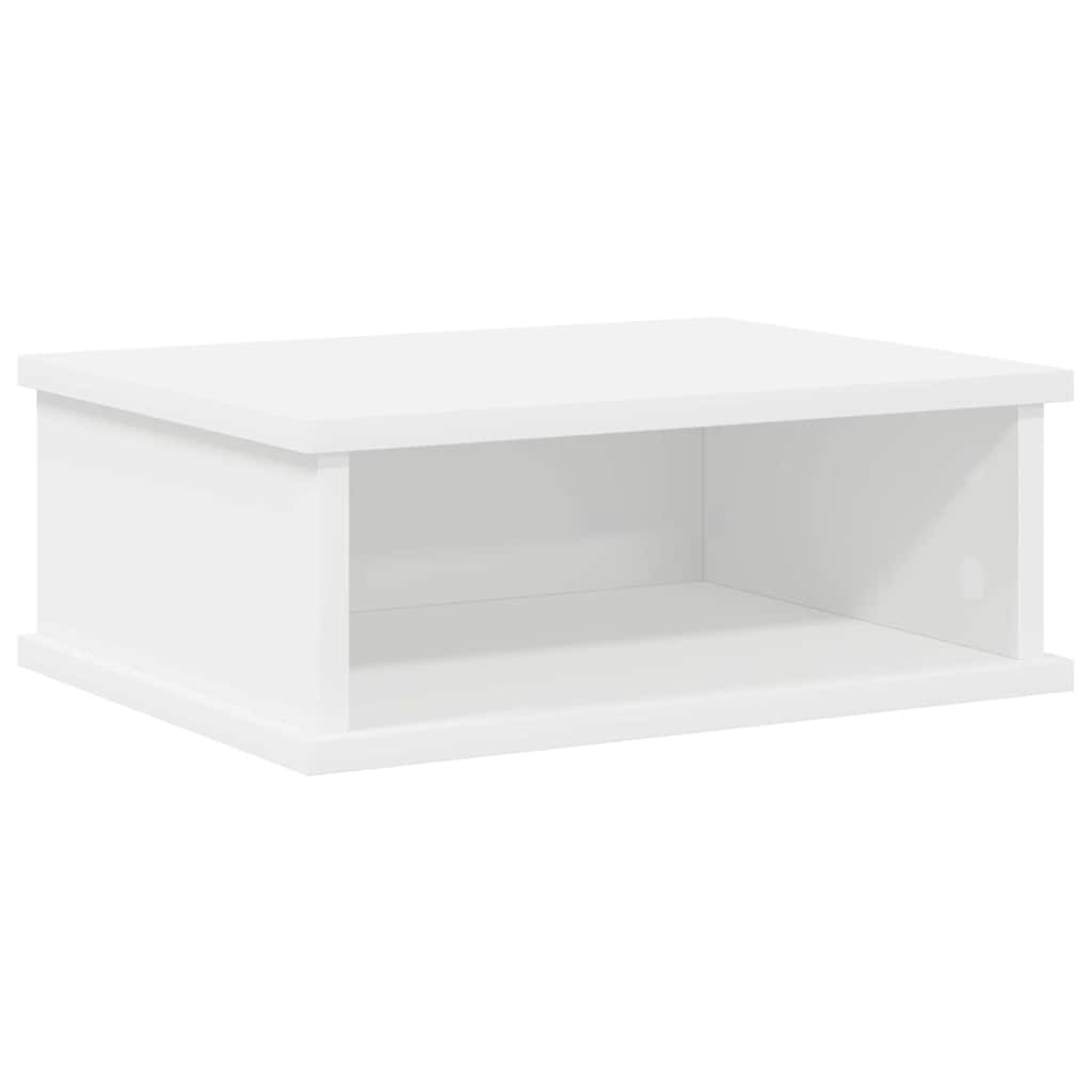 Nattbord 2 pcs Hvit 40 x 31 x 15 cm Konstruert tre