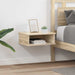 Nattbord 2 pcs Sonoma eik 40 x 31 x 15 cm Konstruert tre