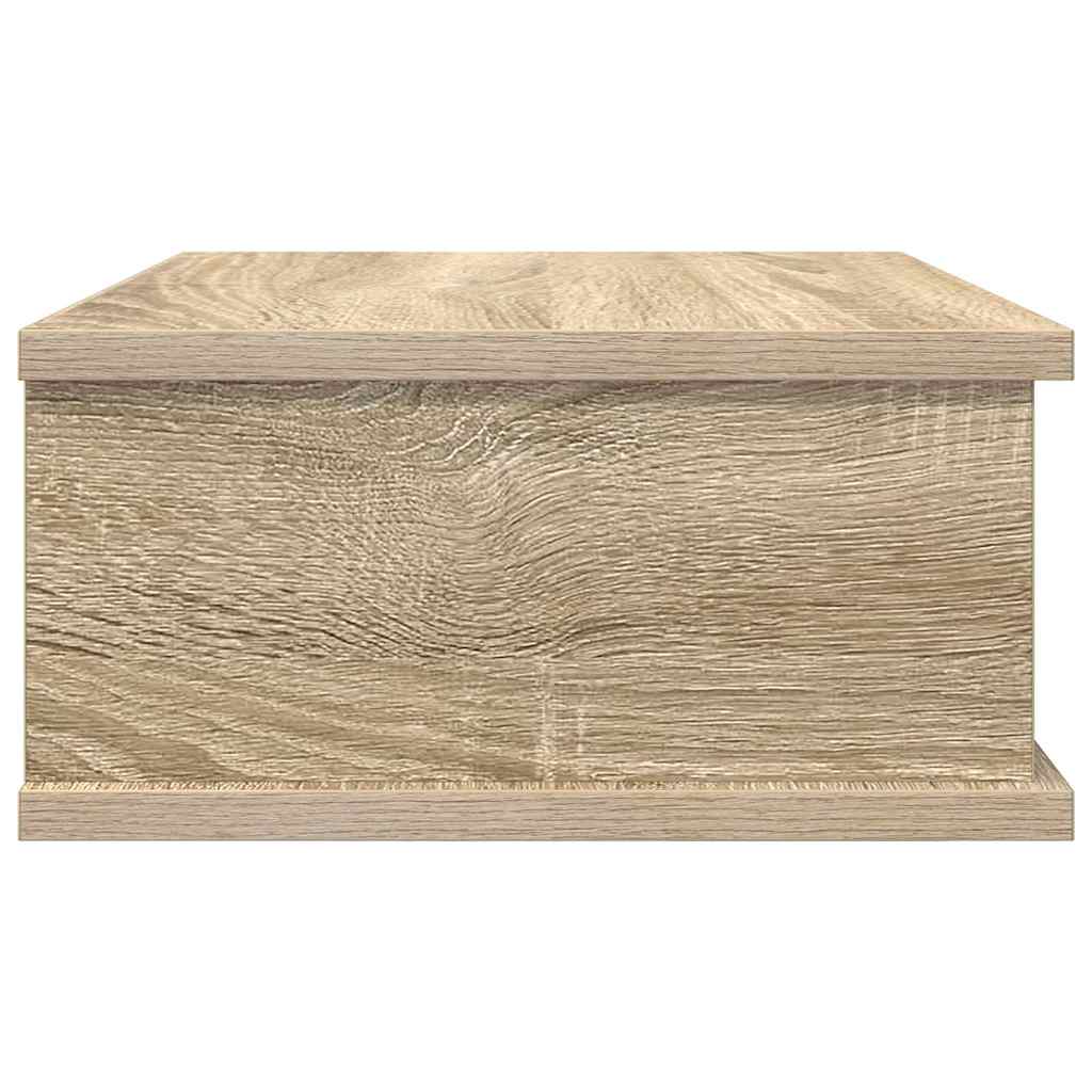 Nattbord 2 pcs Sonoma eik 40 x 31 x 15 cm Konstruert tre
