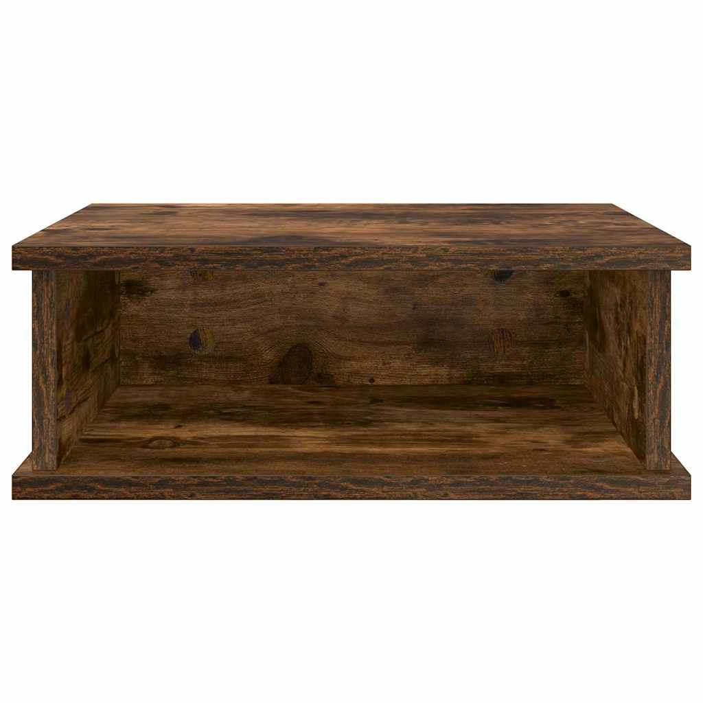 Nattbord Røkt eik 40 x 31 x 15 cm Konstruert tre