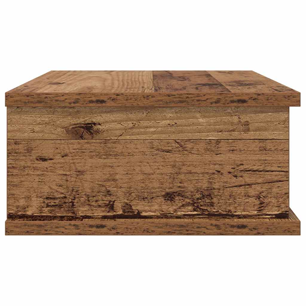 Nattbord Gammelt tre 40 x 31 x 15 cm Konstruert tre