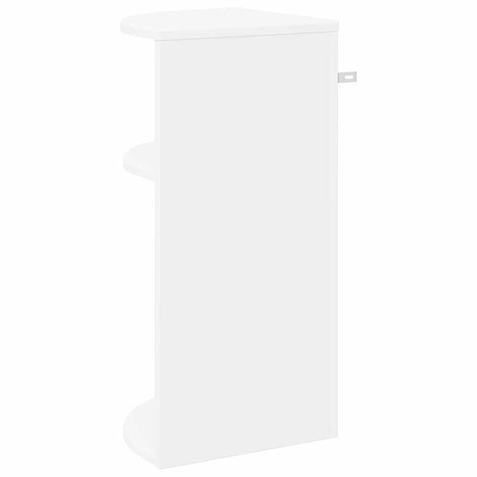 Avlastningsbord Hvit 29,6 x 29,6 x 60 cm Konstruert tre
