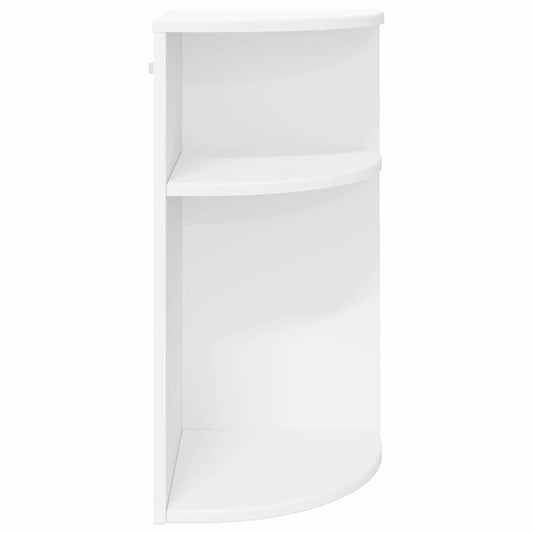 Avlastningsbord Hvit 29,6 x 29,6 x 60 cm Konstruert tre