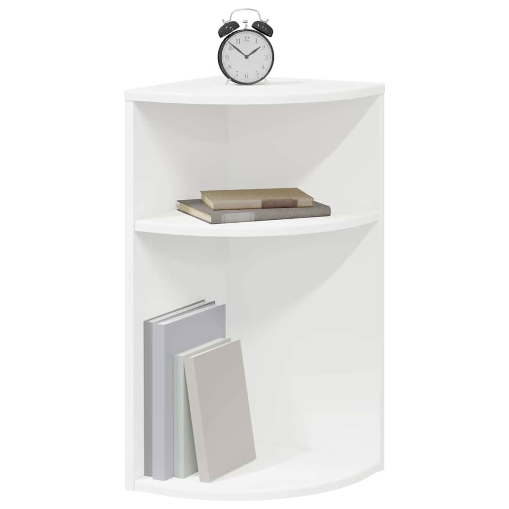 Avlastningsbord Hvit 29,6 x 29,6 x 60 cm Konstruert tre