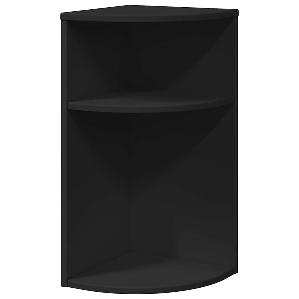 Avlastningsbord Svart 29,6 x 29,6 x 60 cm Konstruert tre