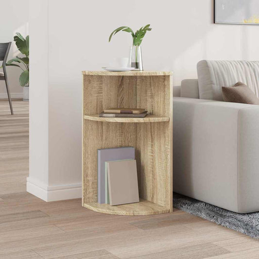 Avlastningsbord Sonoma eik 29,6 x 29,6 x 60 cm Konstruert tre