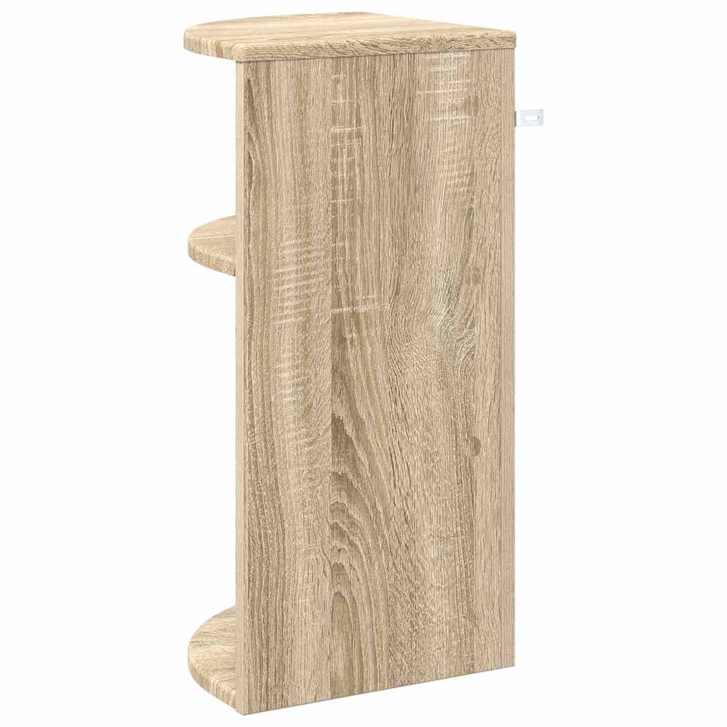 Avlastningsbord Sonoma eik 29,6 x 29,6 x 60 cm Konstruert tre