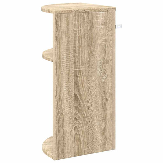 Avlastningsbord Sonoma eik 29,6 x 29,6 x 60 cm Konstruert tre