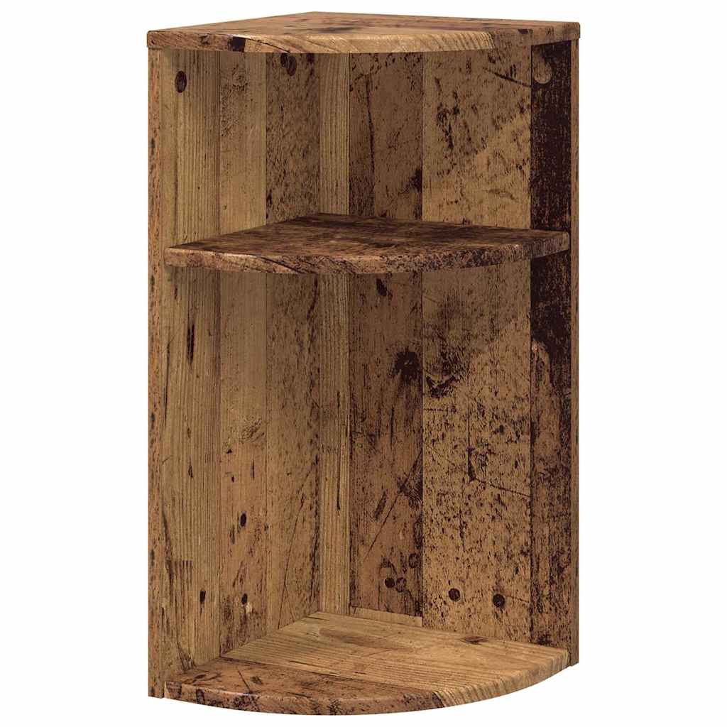 Avlastningsbord Gammelt tre 29,6 x 29,6 x 60 cm Konstruert tre