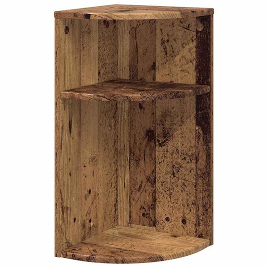Avlastningsbord Gammelt tre 29,6 x 29,6 x 60 cm Konstruert tre