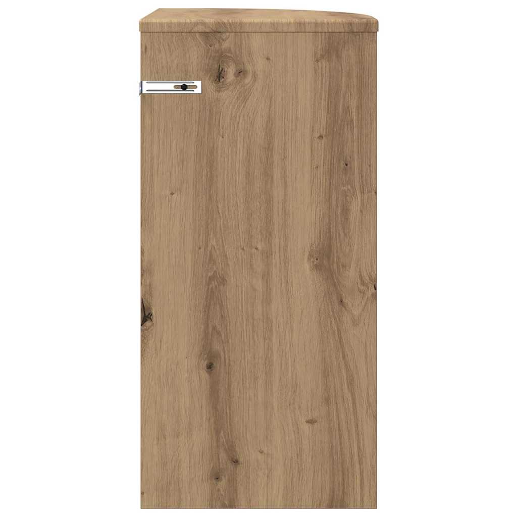 Avlastningsbord Artisan Eik 29,6 x 29,6 x 60 cm Konstruert tre