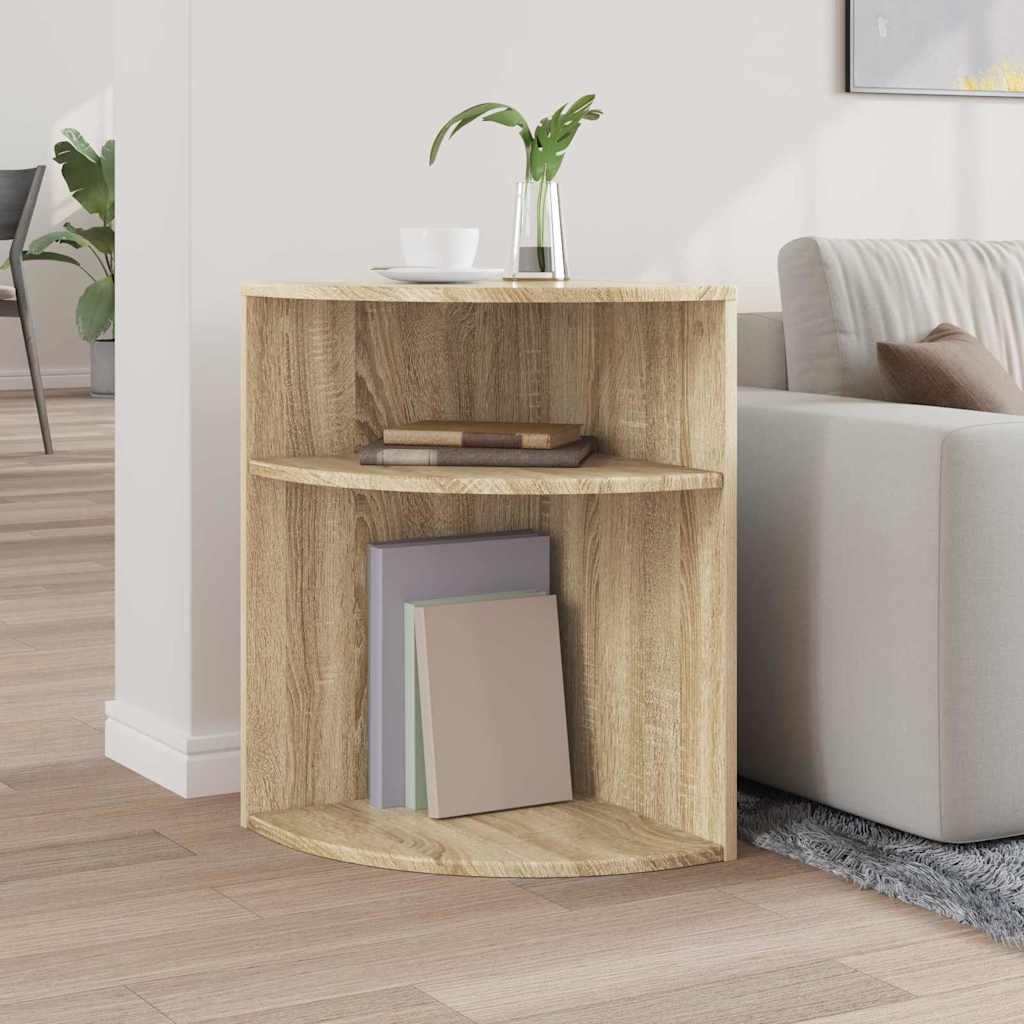 Avlastningsbord Sonoma eik 39,7 x 39,7 x 60 cm Konstruert tre